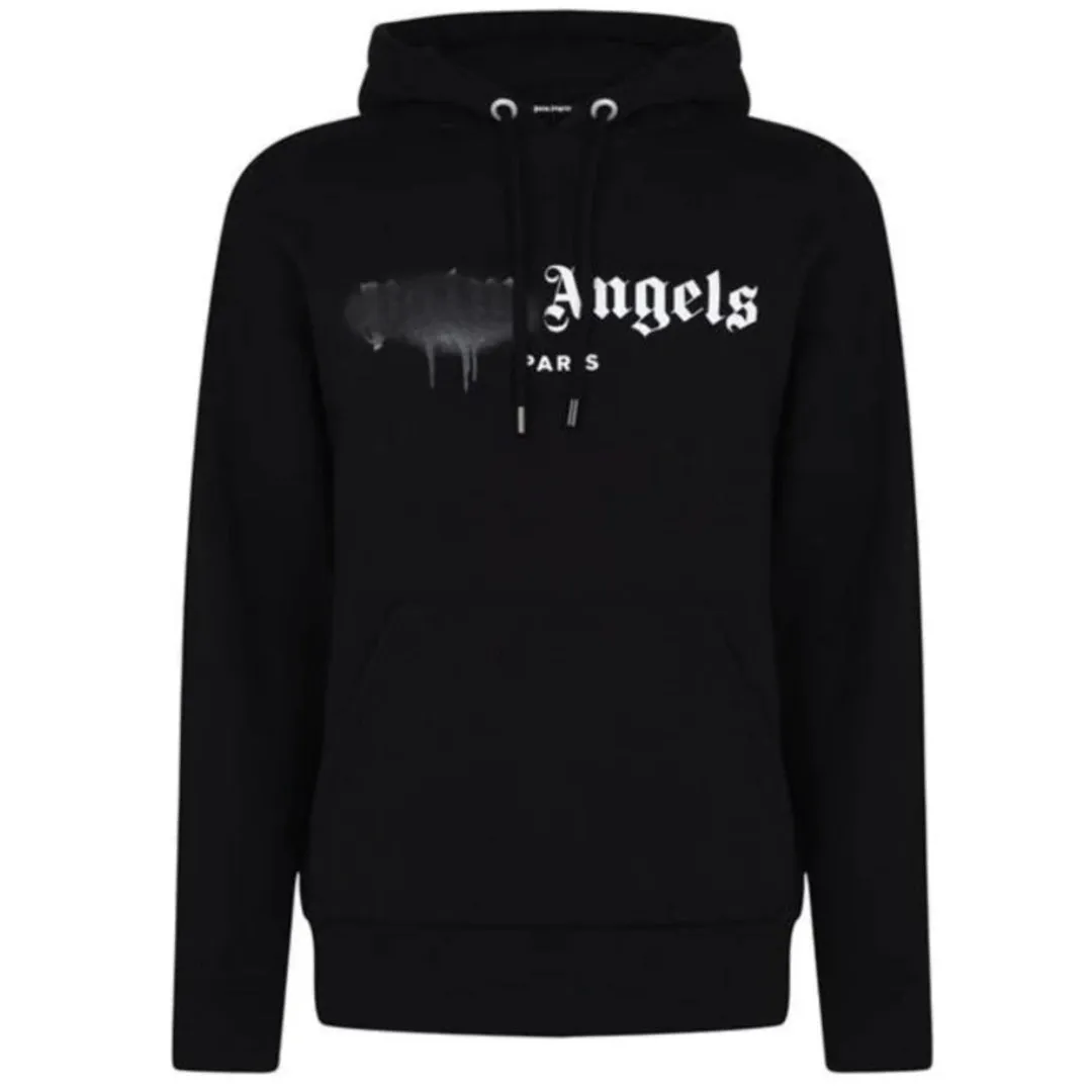 Palm Angels Mens Hoodie PMBB003C99FLE0031010 Black sold by Louxly
