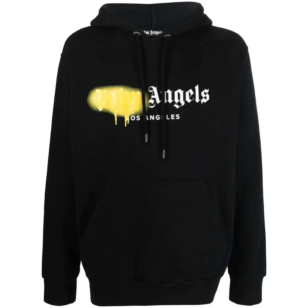 Palm Angels Mens Hoodie PMBB003C99FLE0011018 Black sold by Louxly