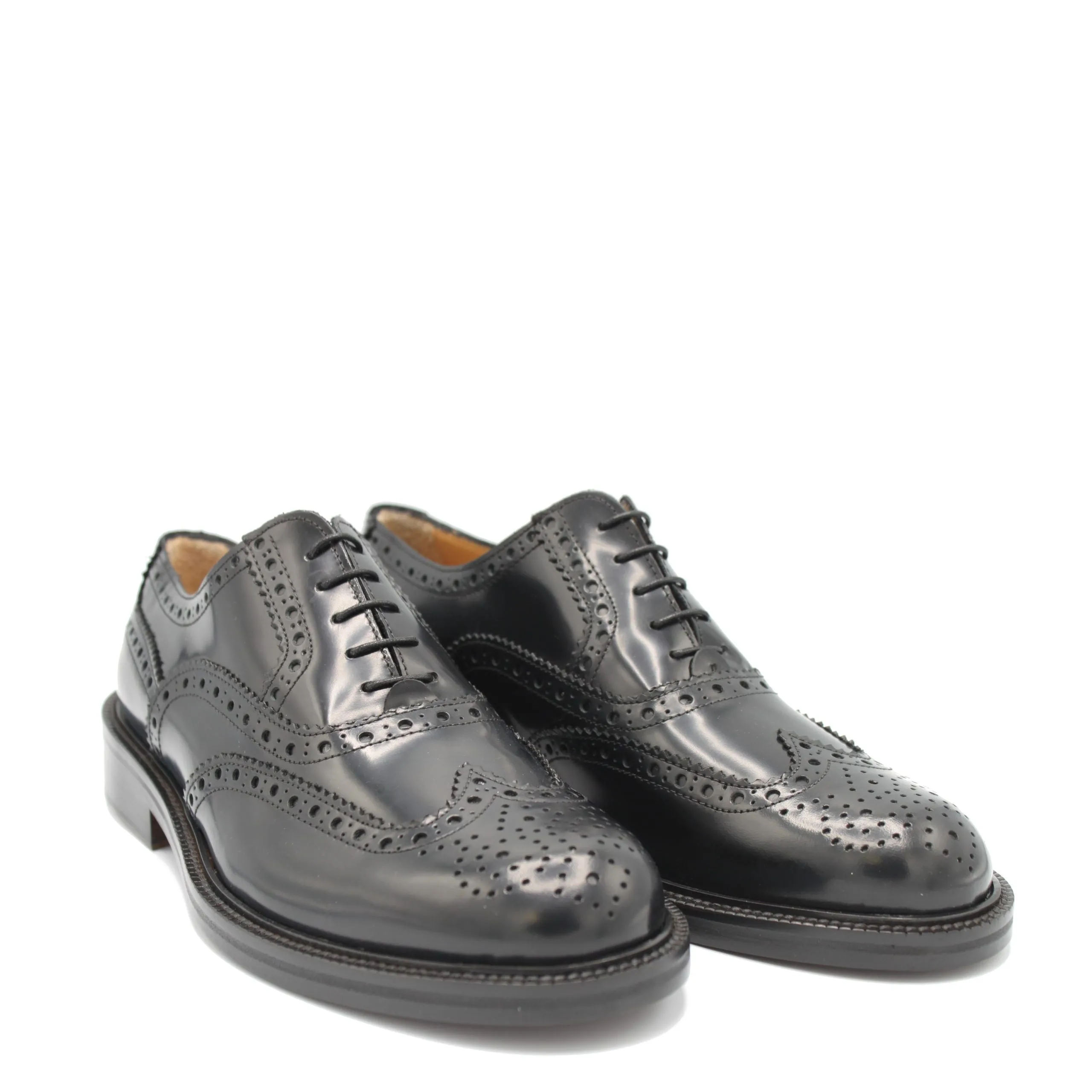 Elegant Black Calf Leather Formal Shoes sold by Louxly product image thumbnail 2