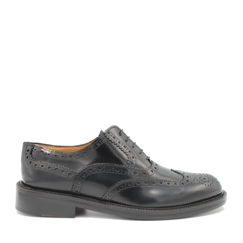 Elegant Black Calf Leather Formal Shoes sold by Louxly