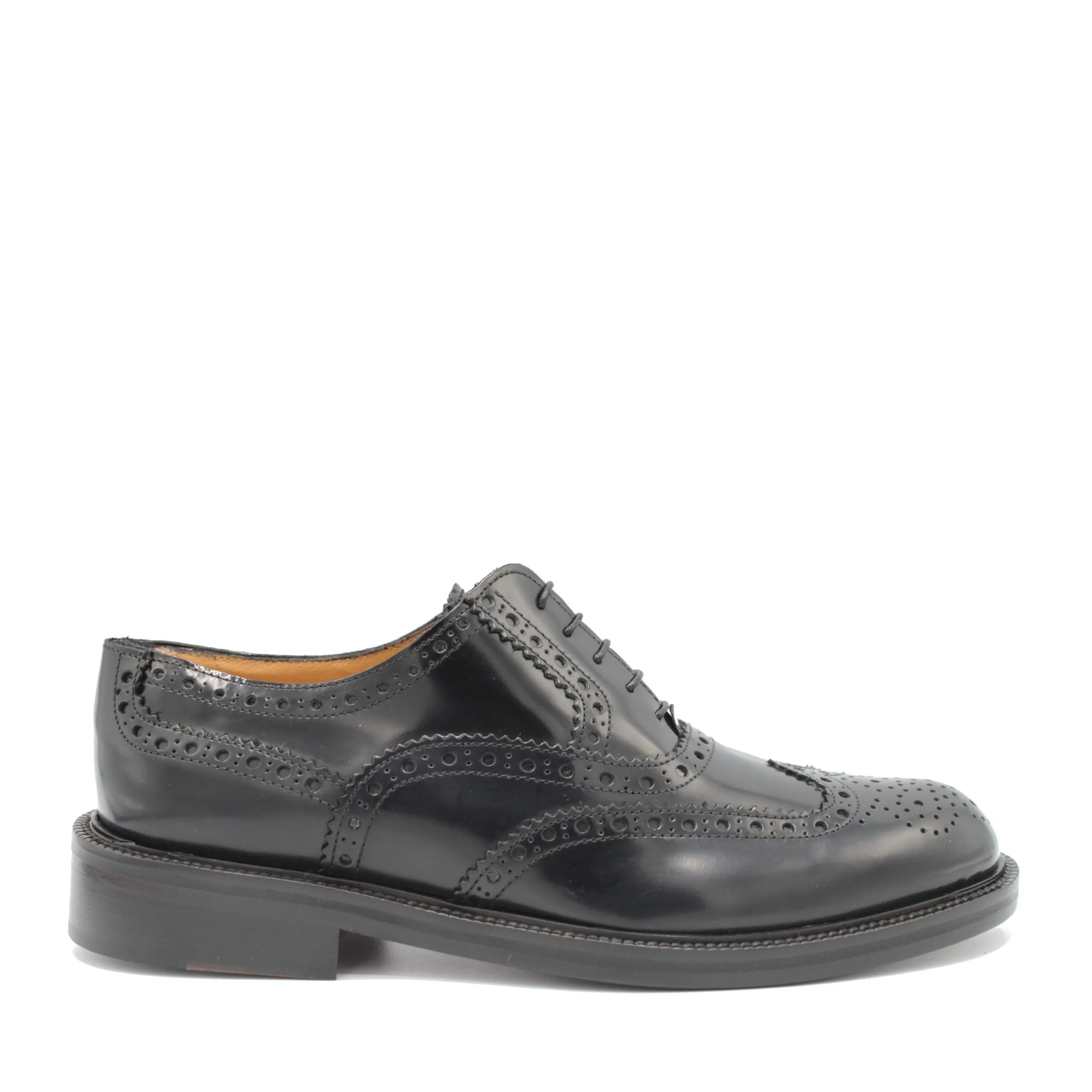 Elegant Black Calf Leather Formal Shoes sold by Louxly