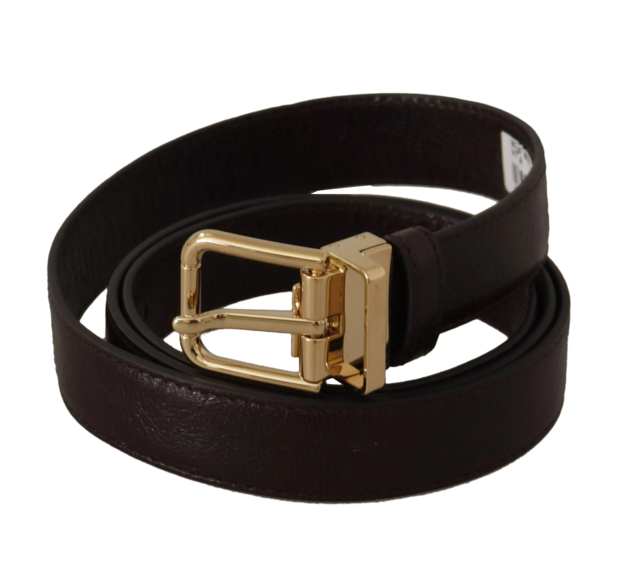 Elegant Leather Belt with Metal Buckle sold by Louxly product image thumbnail 2