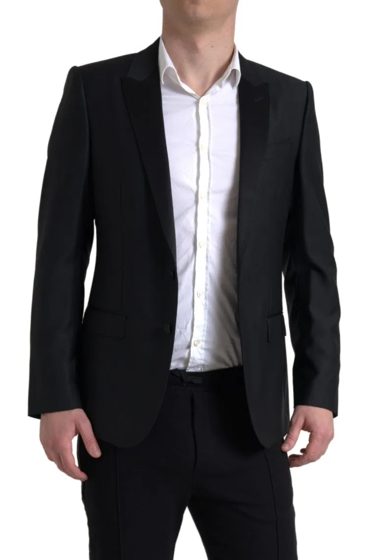 Exquisite Slim Fit Wool-Blend Blazer sold by Louxly product image thumbnail 4