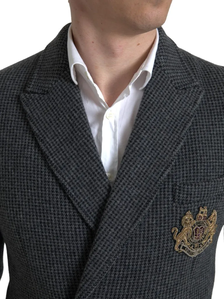 Elegant Slim Fit Cashmere Blazer sold by Louxly product image thumbnail 4