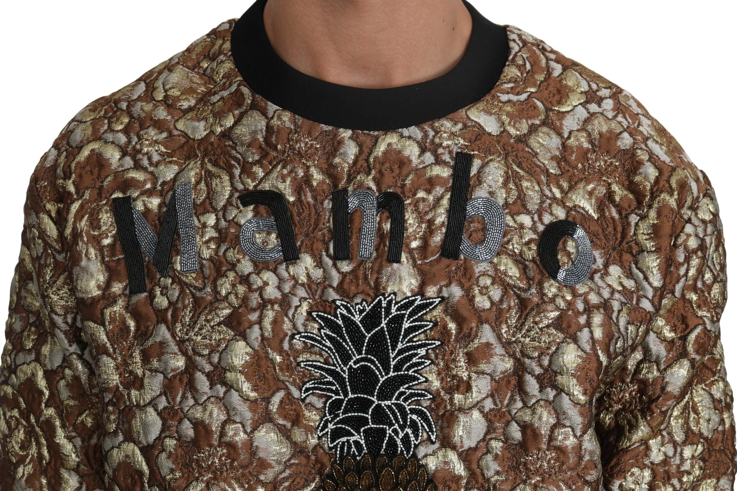 Opulent Multicolor Crewneck Sweater sold by Louxly product image thumbnail 3