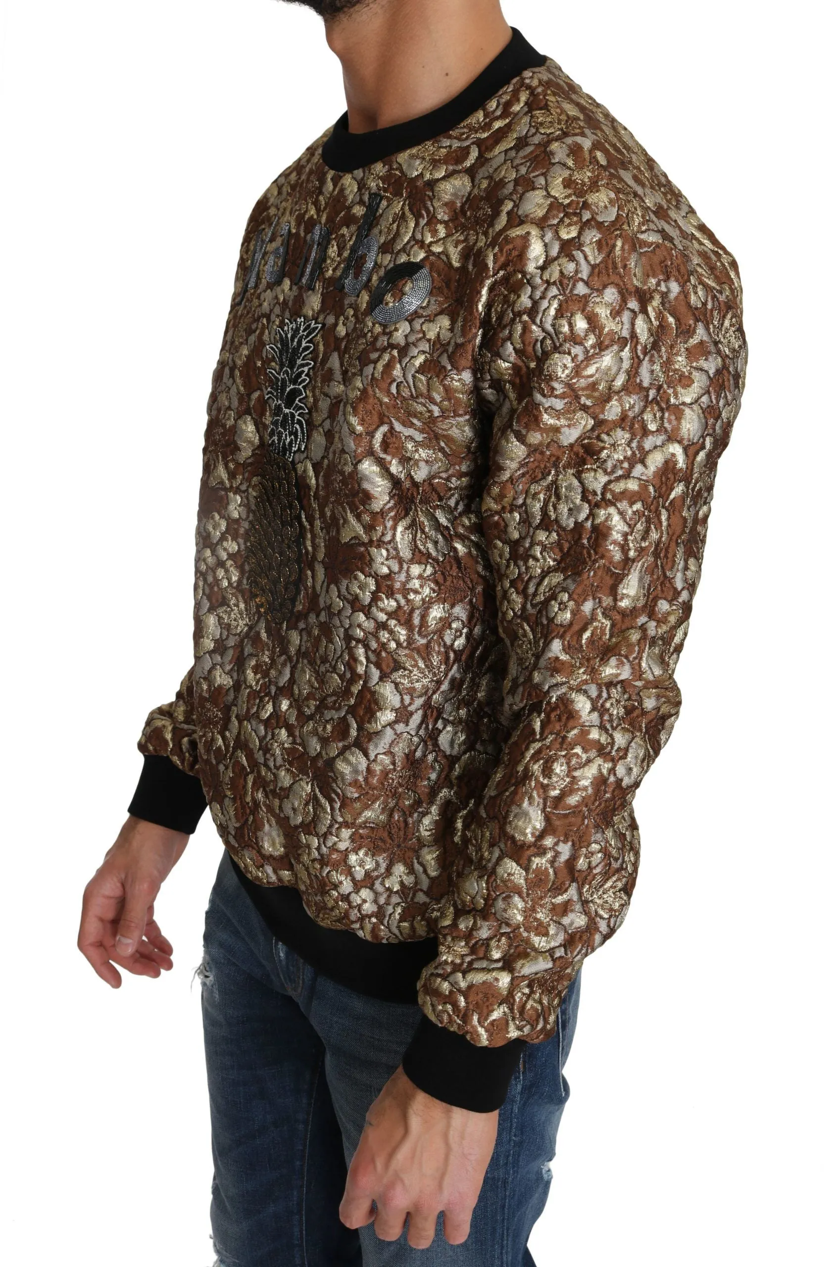Opulent Multicolor Crewneck Sweater sold by Louxly product image thumbnail 2