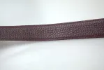 Elegant Brown Leather Belt with Metal Buckle sold by Louxly