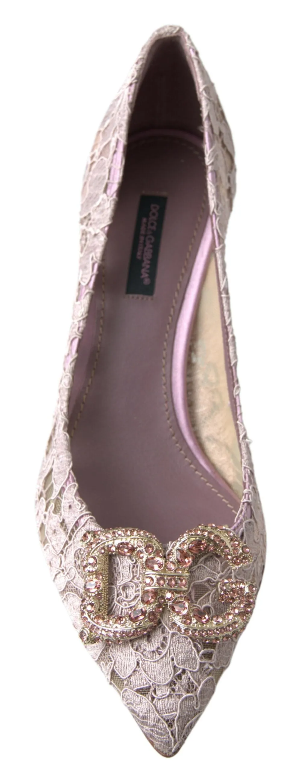 Elegant Pink Crystal Embellished Heels sold by Louxly product image thumbnail 4