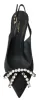 Embellished Black Slingback Heels Pumps sold by Louxly