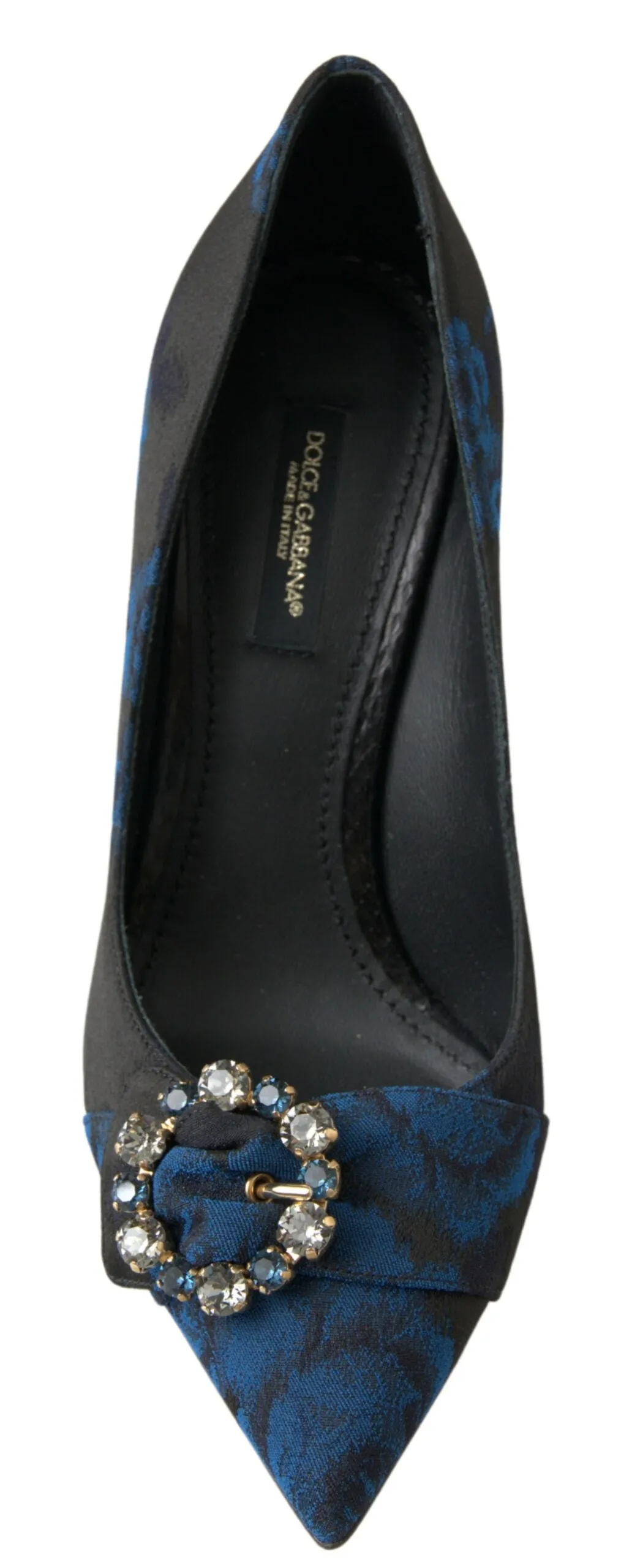 Elegant Blue Crystal Embellished Pumps sold by Louxly product image thumbnail 4