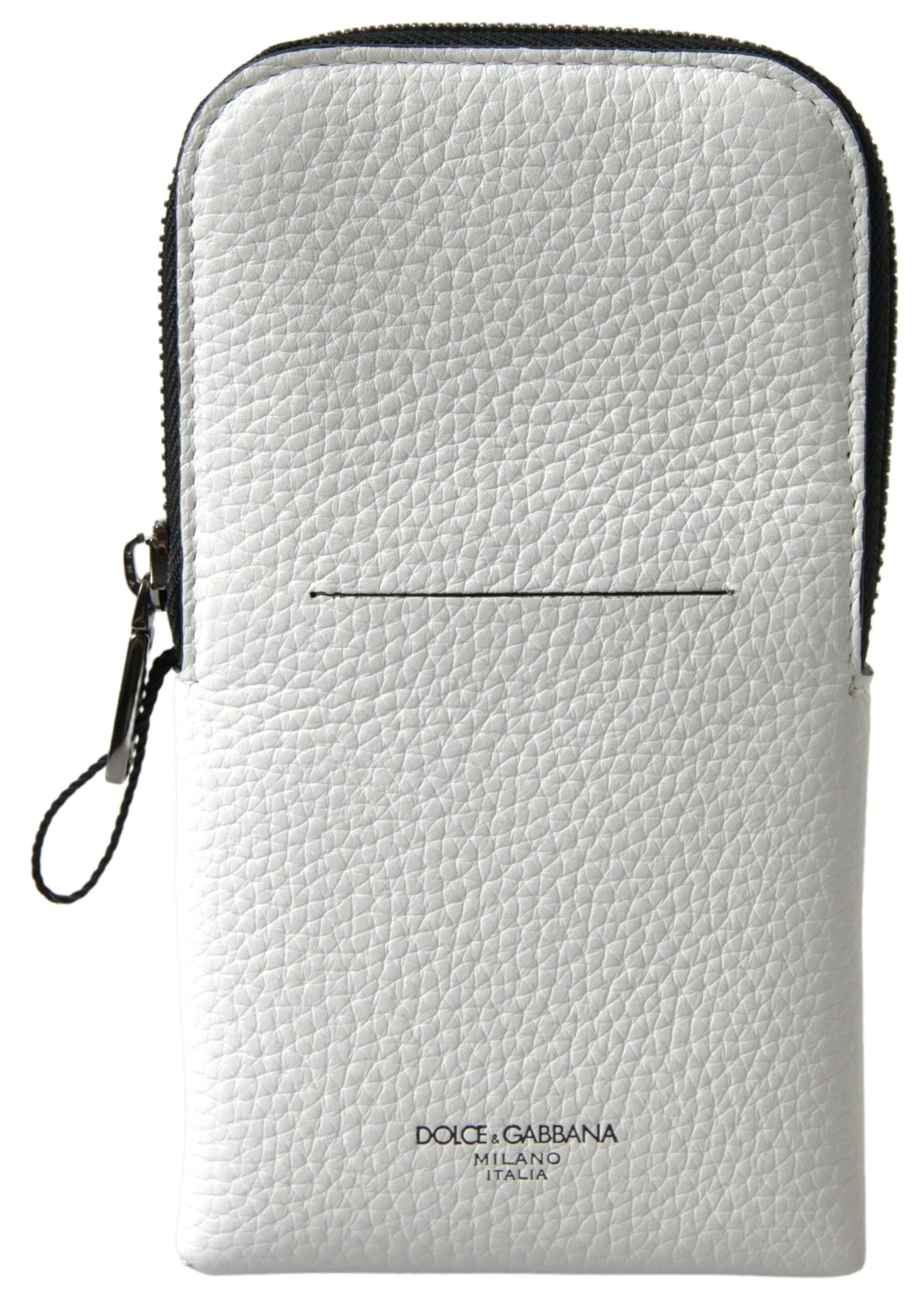 Elegant White Leather Phone Crossbody Bag sold by Louxly product image thumbnail 2