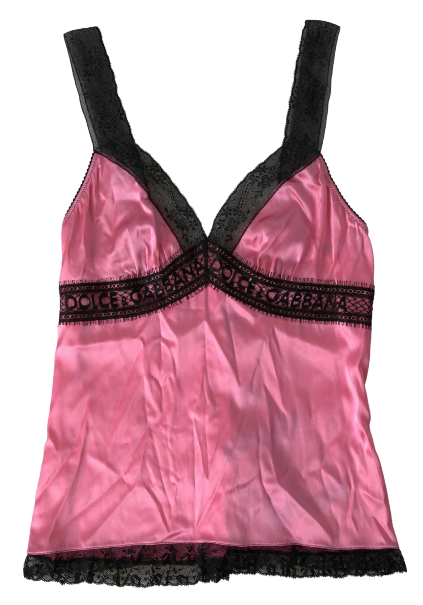 Silken Charm Pink Camisole sold by Louxly