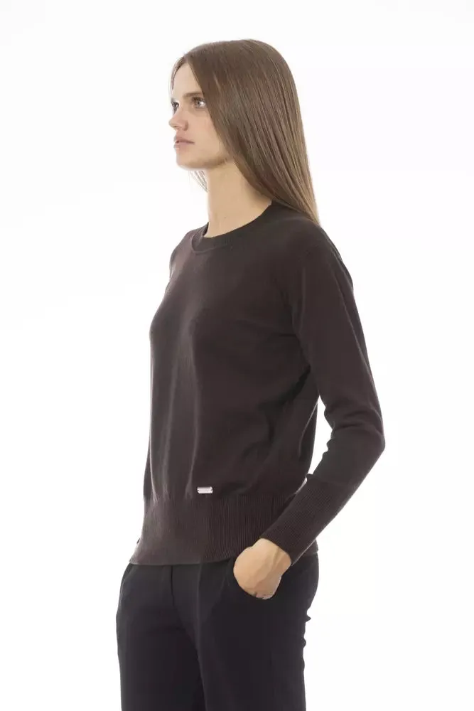 Brown Wool Women Sweater sold by Louxly product image thumbnail 2