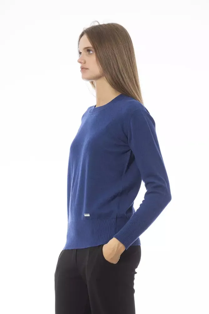 Blue Wool Women Sweater sold by Louxly product image thumbnail 2