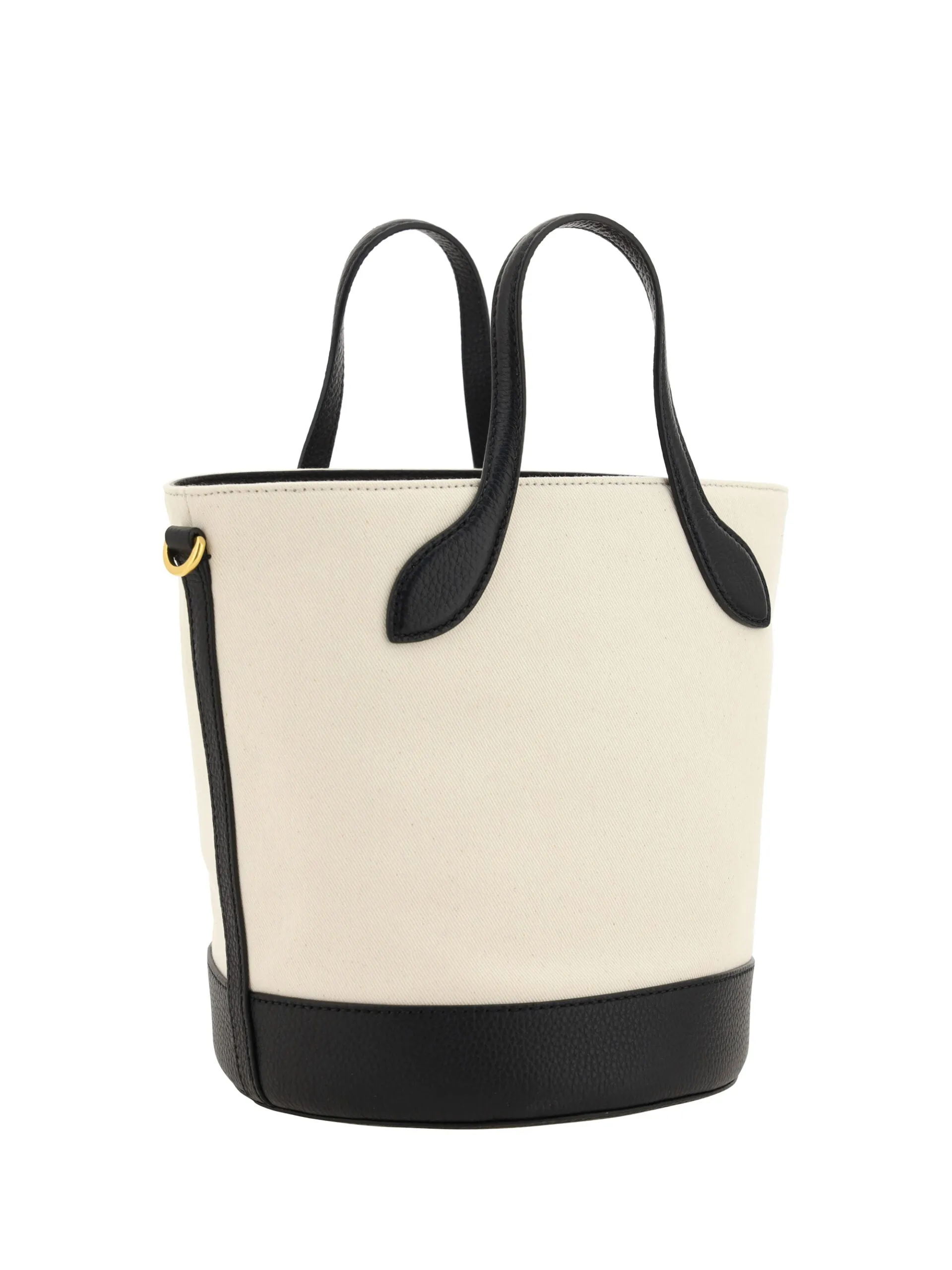 Elegant Monogram Bucket Bag in Black & White sold by Louxly product image thumbnail 3