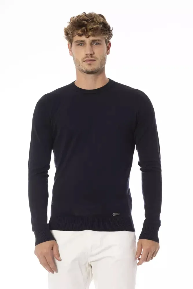 Blue Modal Men Sweater sold by Louxly