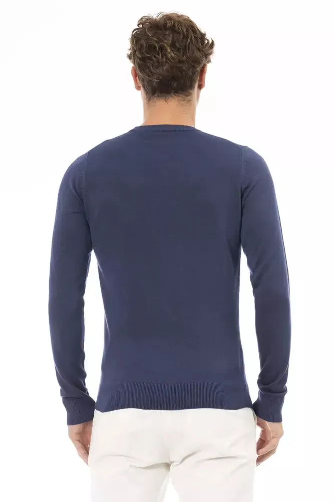 Blue Modal Men Sweater sold by Louxly product image thumbnail 3