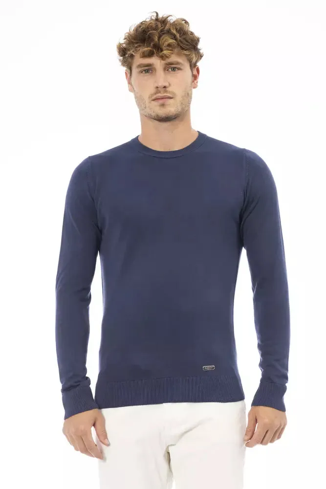 Blue Modal Men Sweater sold by Louxly