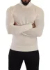 Ivory Cashmere-Silk Blend Turtleneck Sweater sold by Louxly