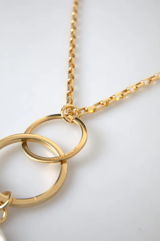 Chic Gold Charm Chain Necklace sold by Louxly