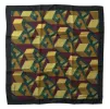 Elegant Multicolor Silk Men's Square Scarf sold by Louxly
