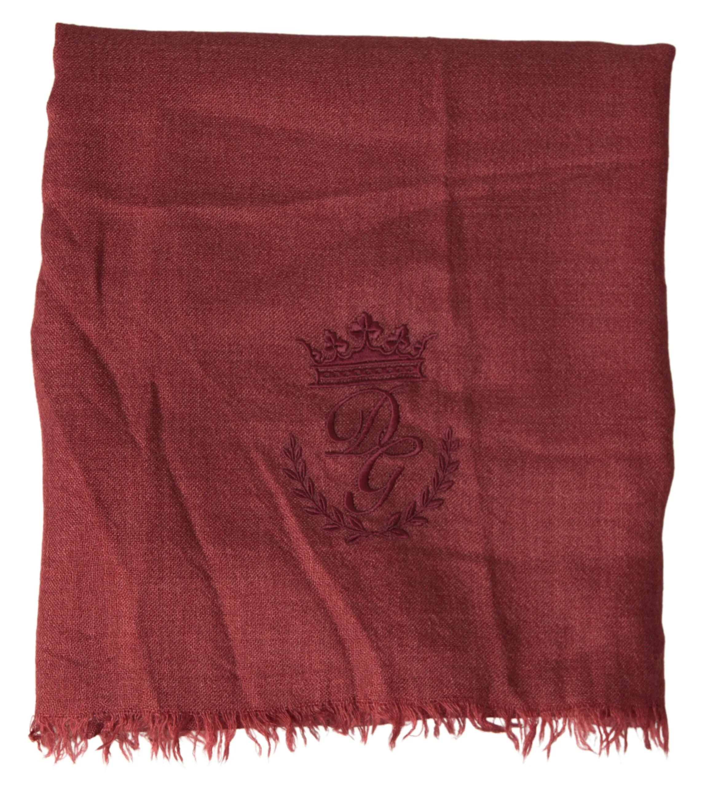 Luxury Cashmere Silk Men's Maroon Scarf sold by Louxly