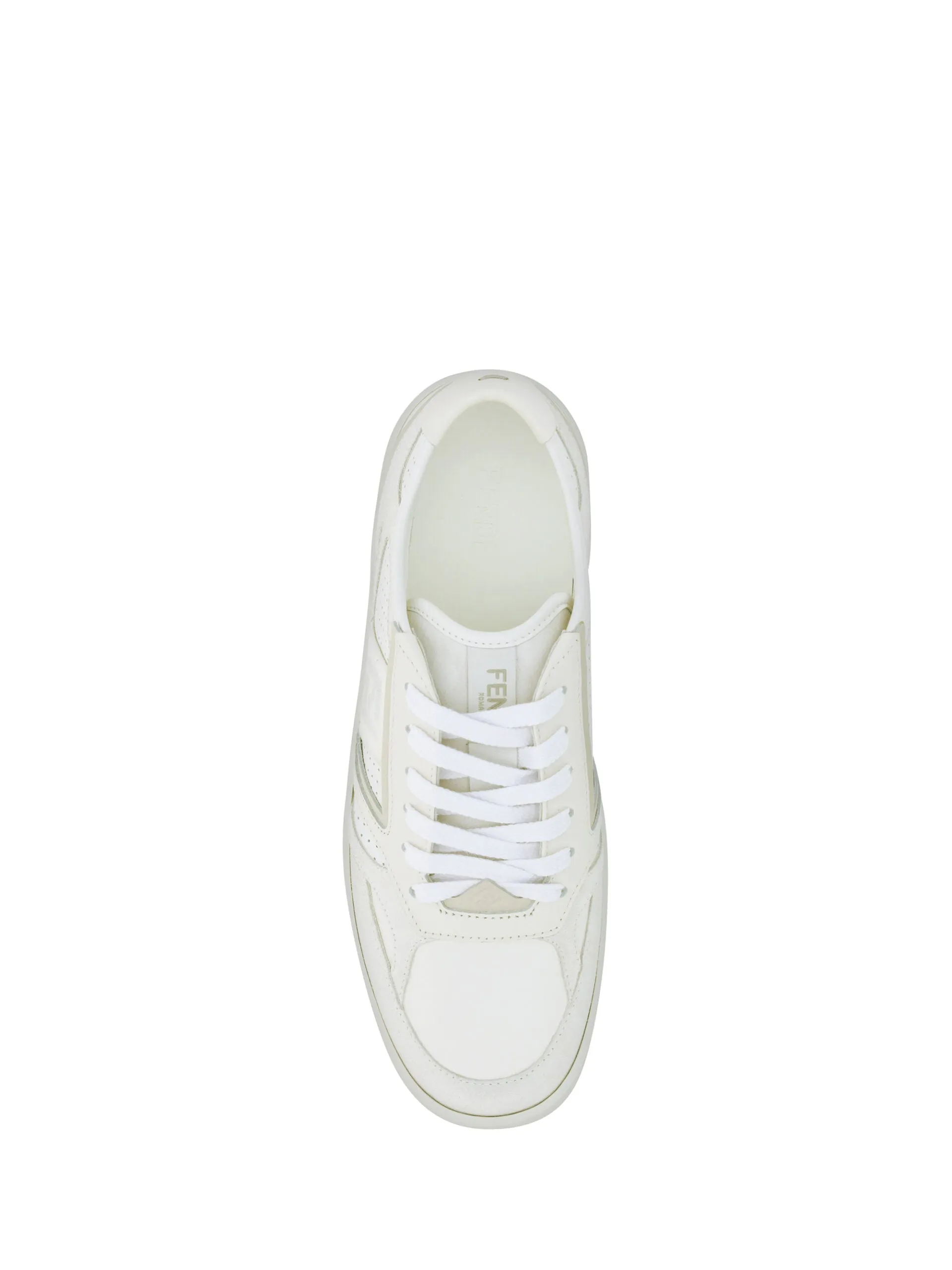 Elegant Low Top Calfskin Sneakers in White sold by Louxly product image thumbnail 4