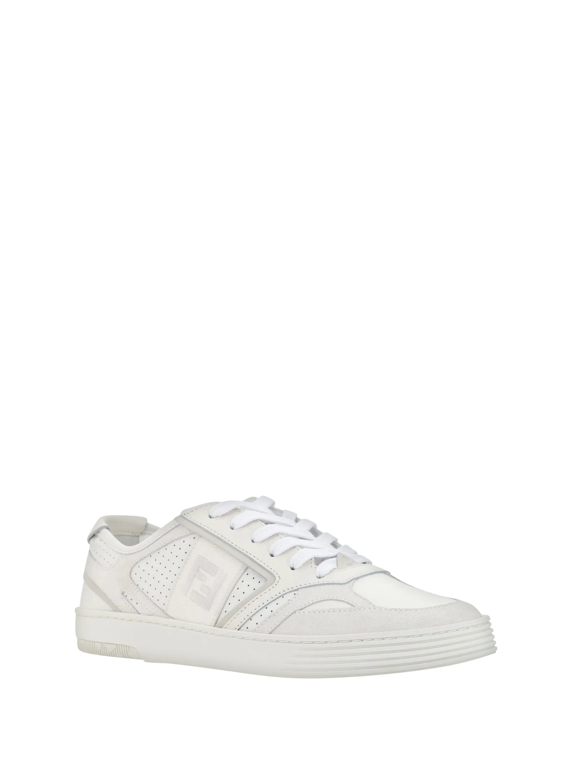 Elegant Low Top Calfskin Sneakers in White sold by Louxly product image thumbnail 2