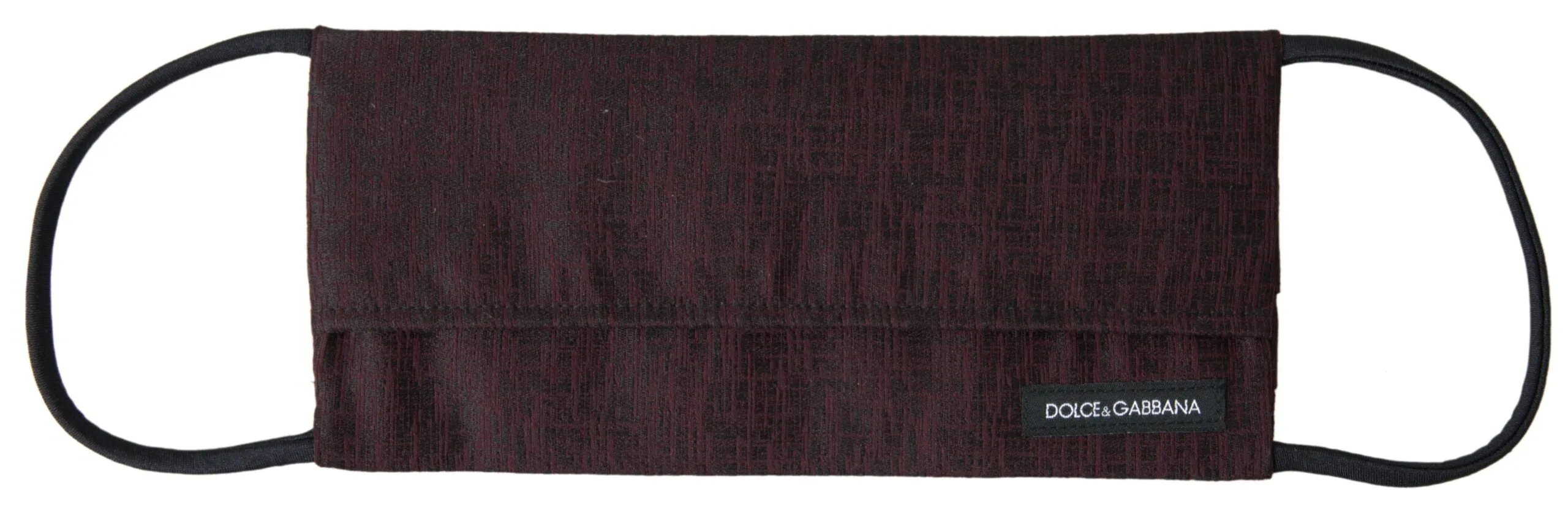 Elegant Maroon Face Mask with Logo Detail sold by Louxly product image thumbnail 2