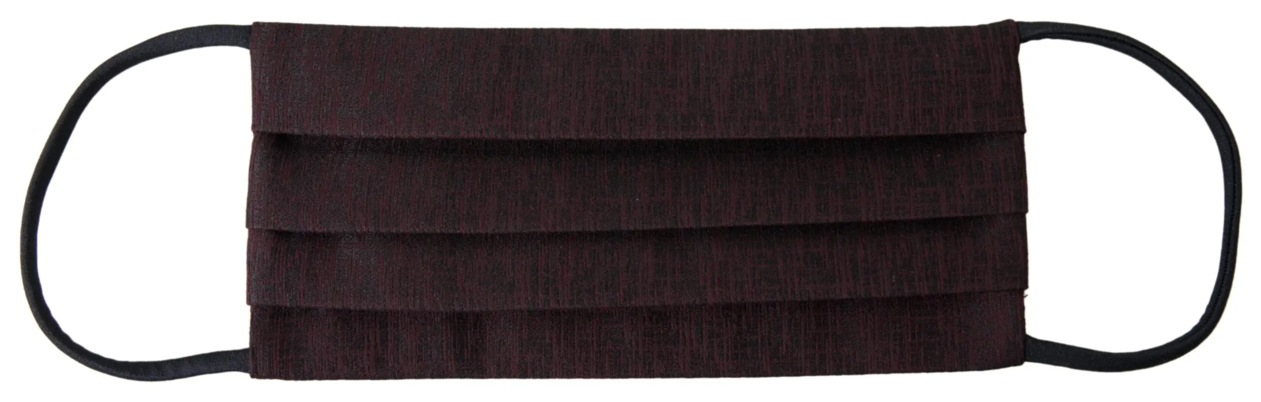 Elegant Maroon Face Mask with Logo Detail sold by Louxly