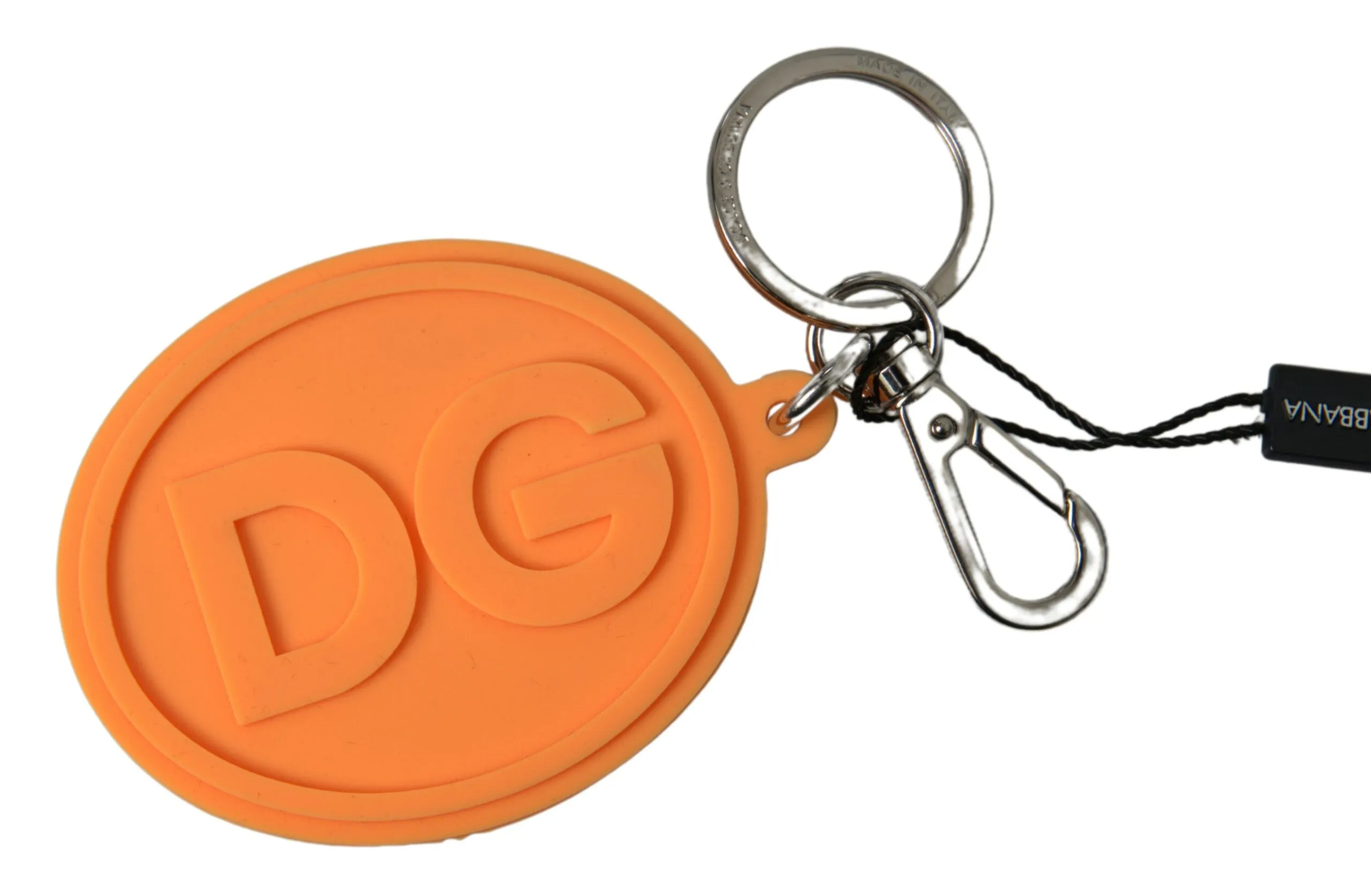 Chic Orange & Gold Keychain Accessory sold by Louxly product image thumbnail 2