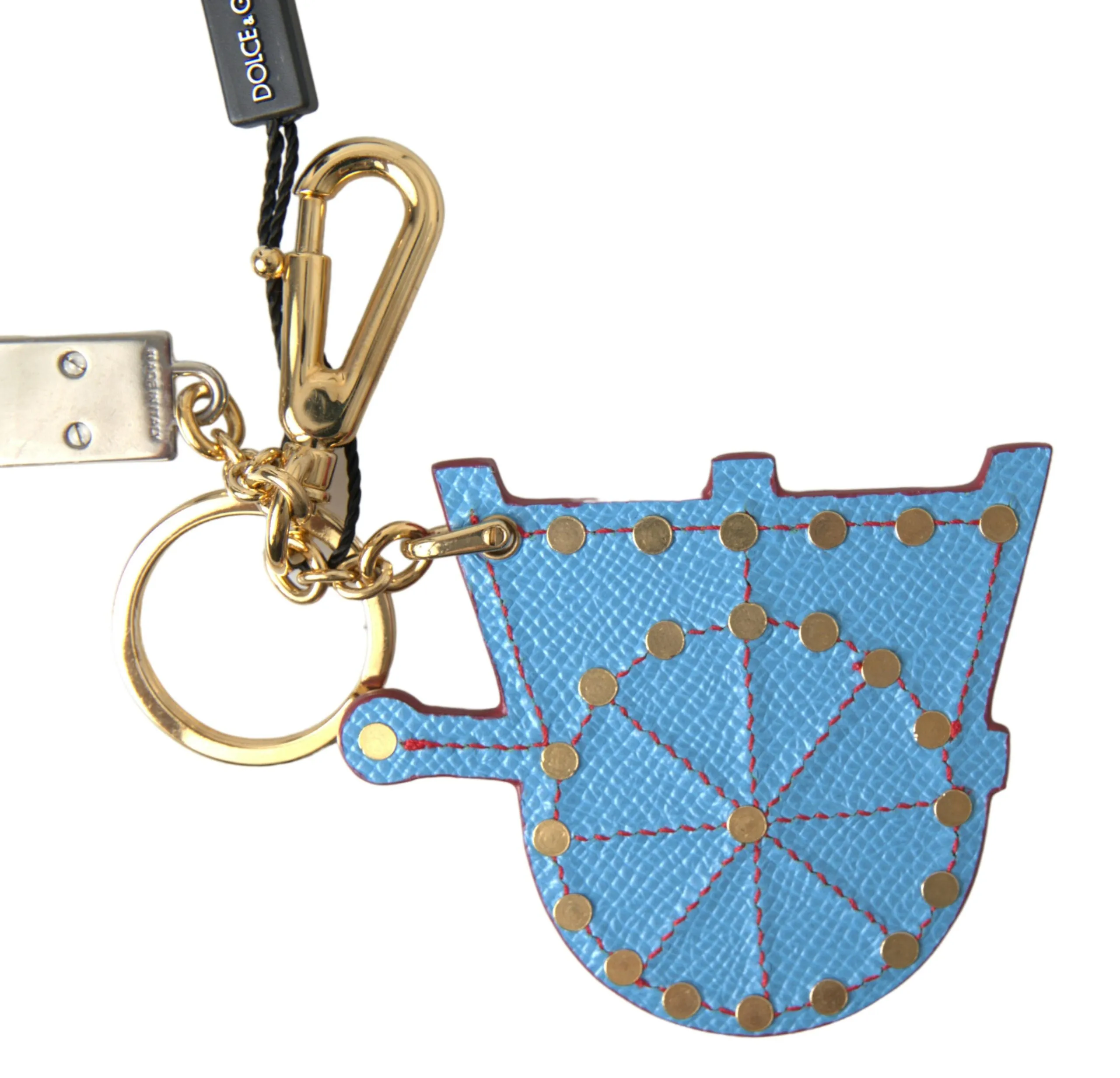 Elegant Multicolor Keychain with Gold Accents sold by Louxly product image thumbnail 2
