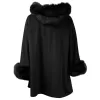 Black Wool Women Coat sold by Louxly