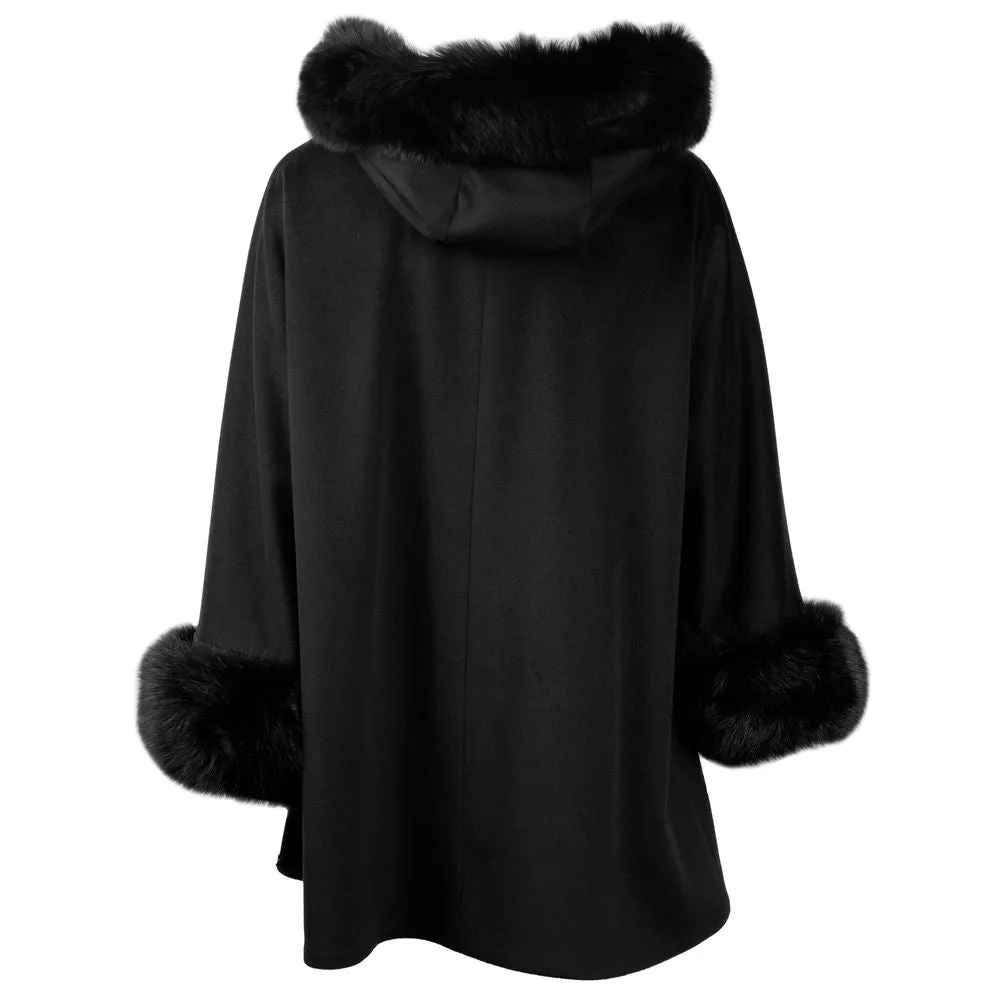 Black Wool Women Coat sold by Louxly product image thumbnail 2