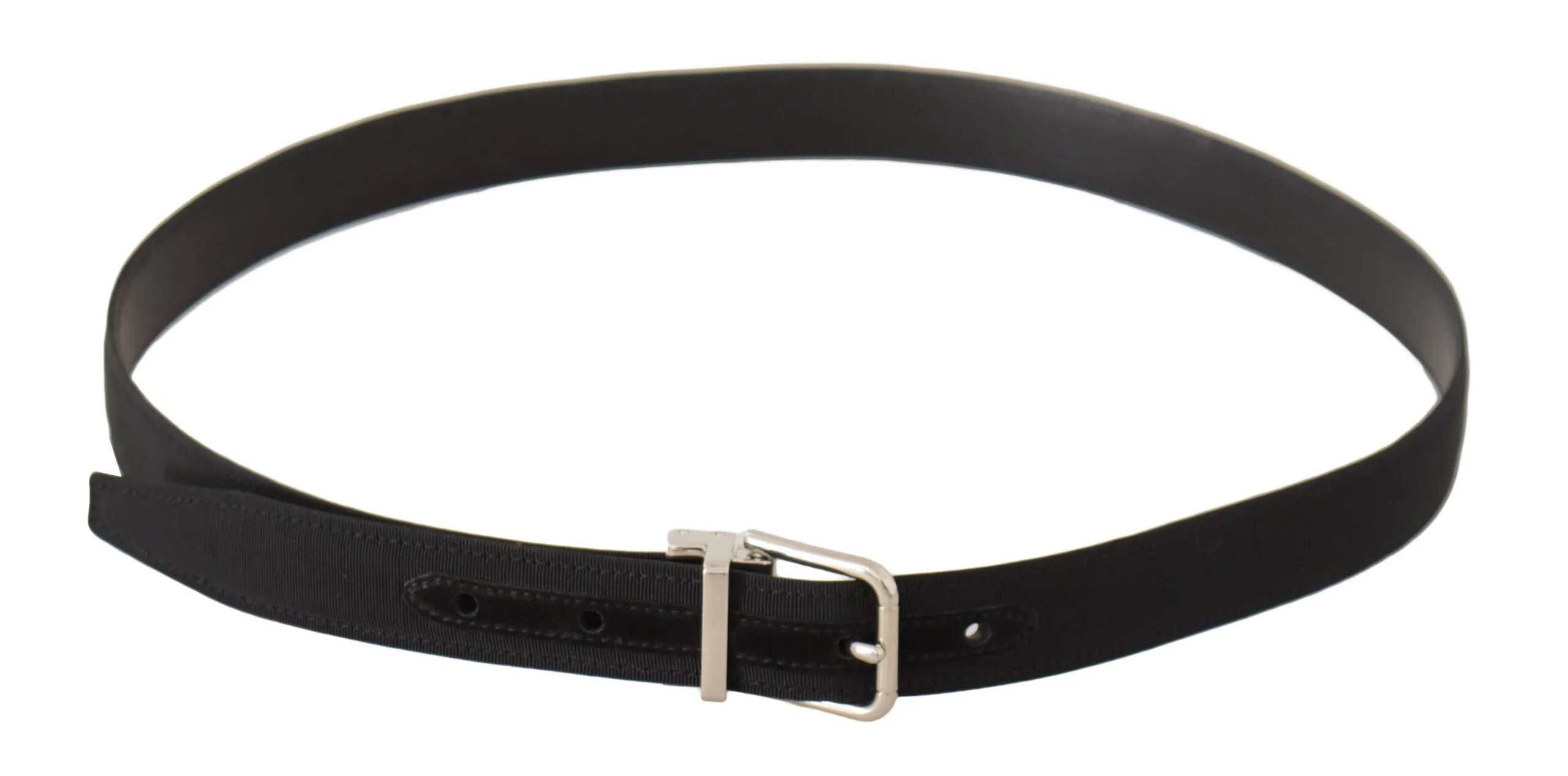 Elegant Black Canvas and Leather Belt sold by Louxly product image thumbnail 2