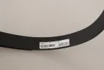 Elegant Black Leather Belt with Metal Buckle sold by Louxly