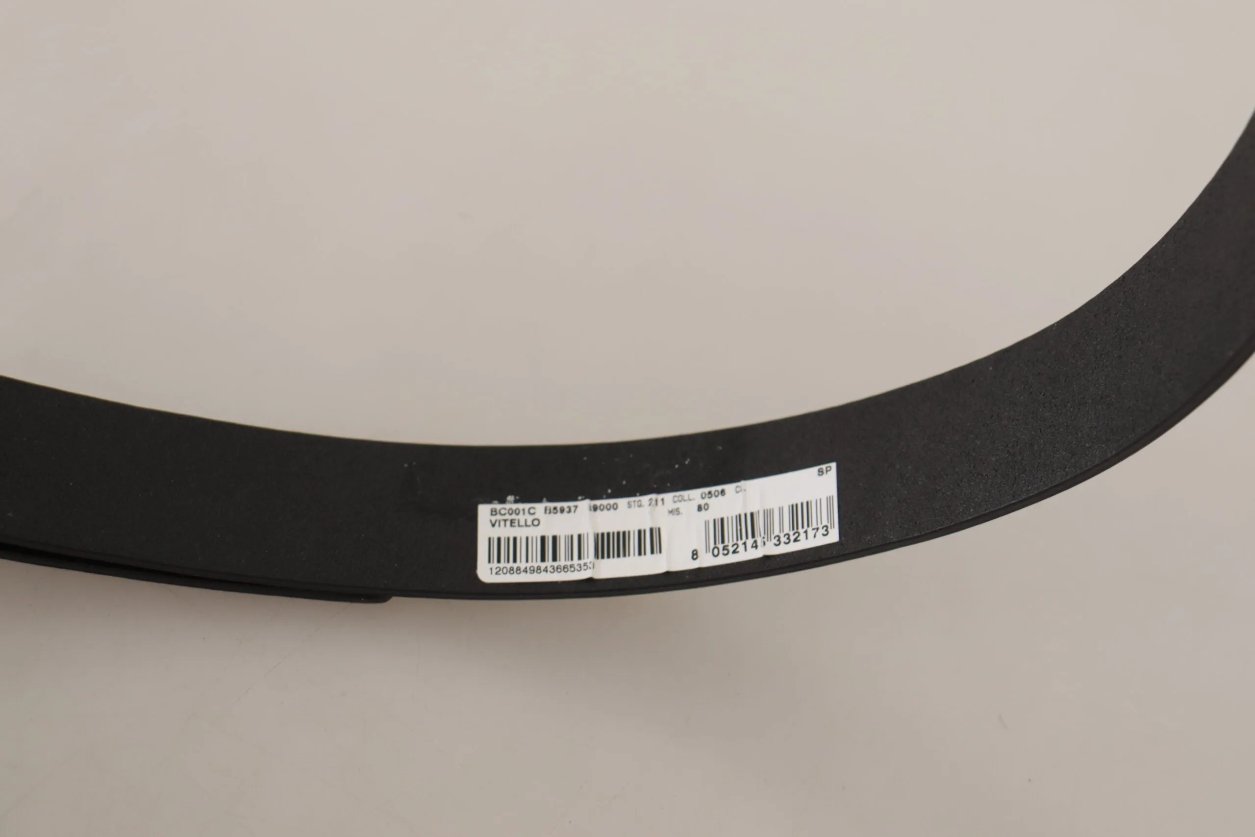 Elegant Black Leather Belt with Metal Buckle sold by Louxly product image thumbnail 4