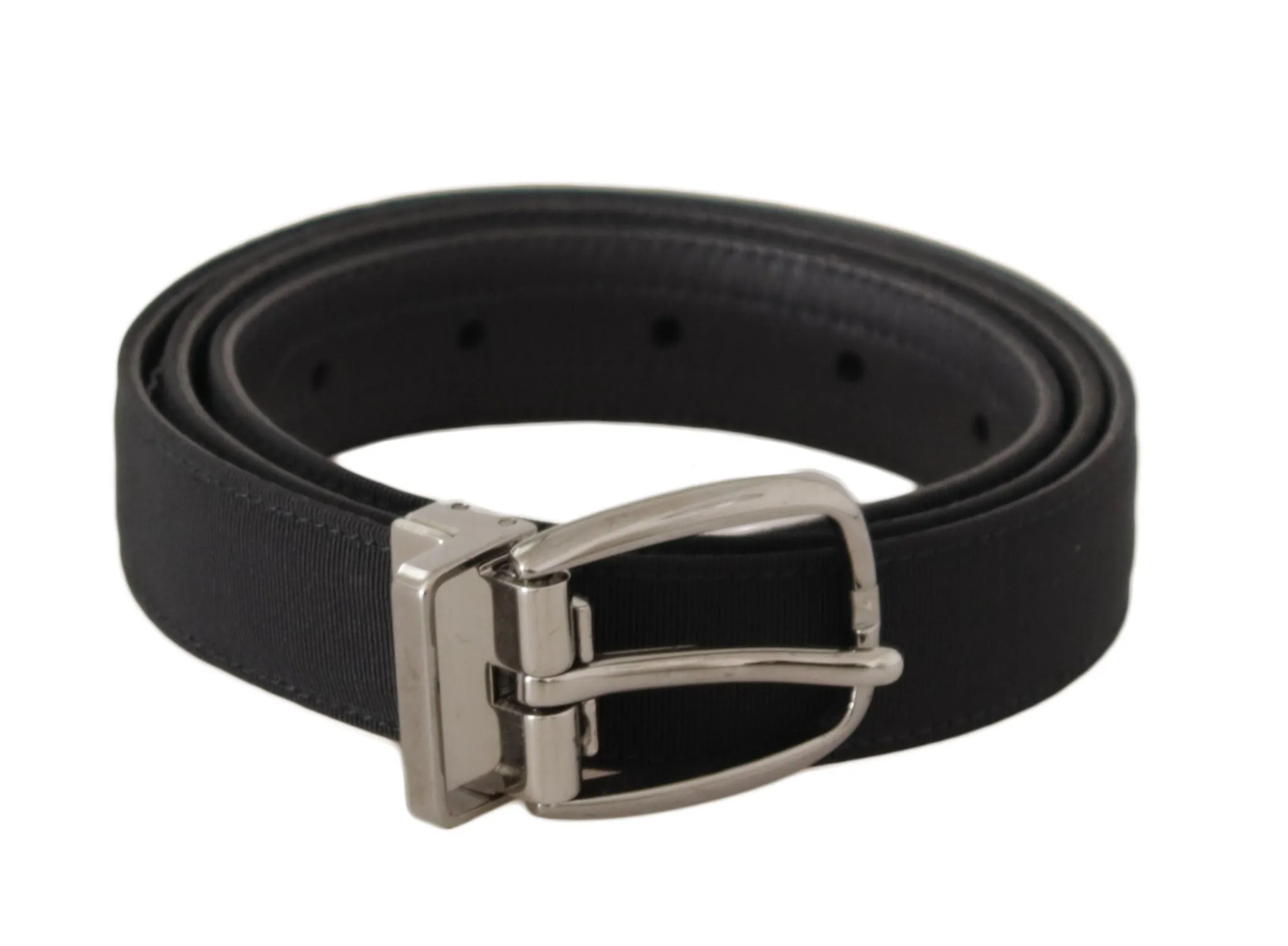 Elegant Black Leather Designer Belt sold by Louxly