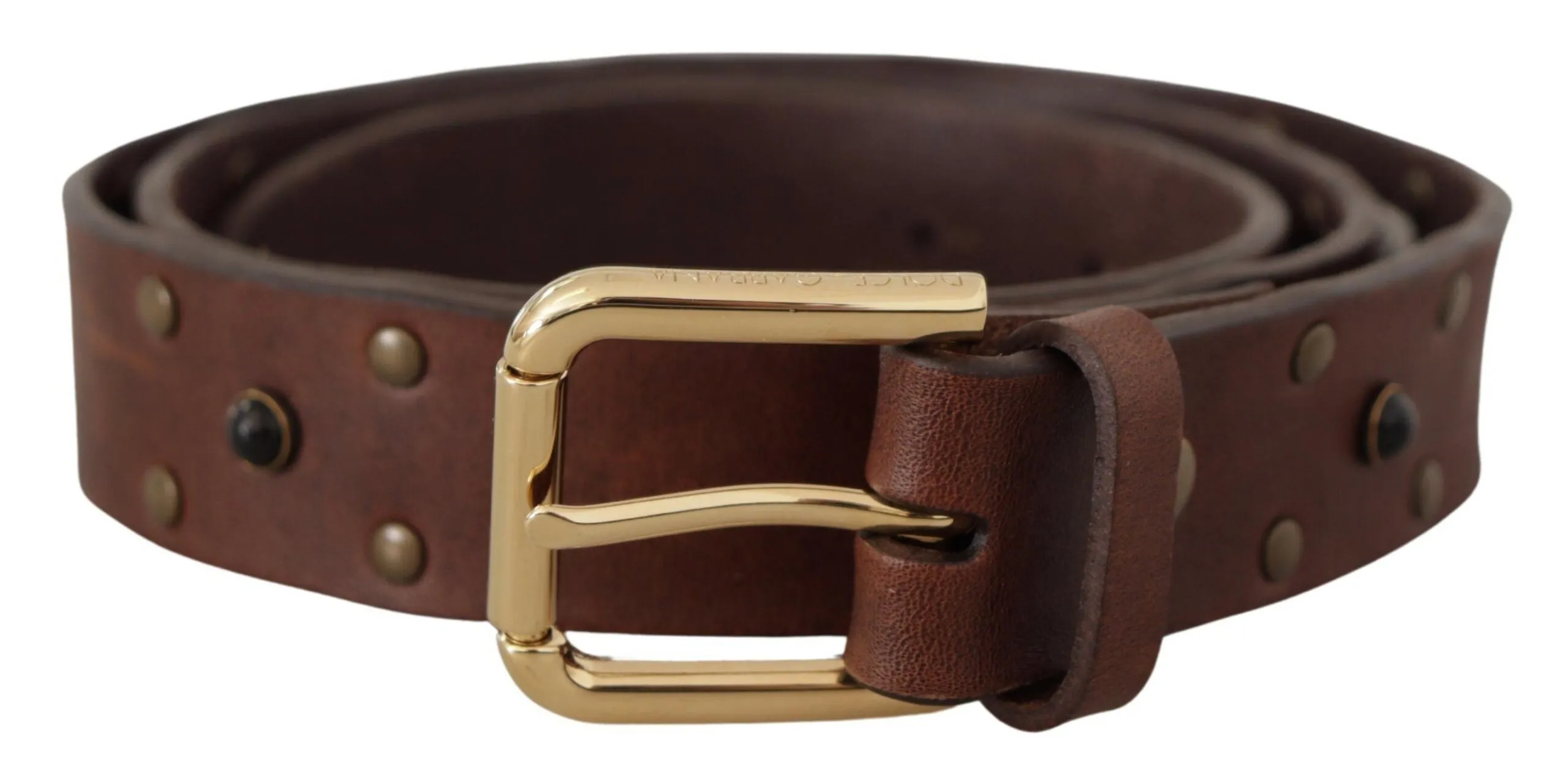 Elegant Leather Belt with Metal Buckle sold by Louxly