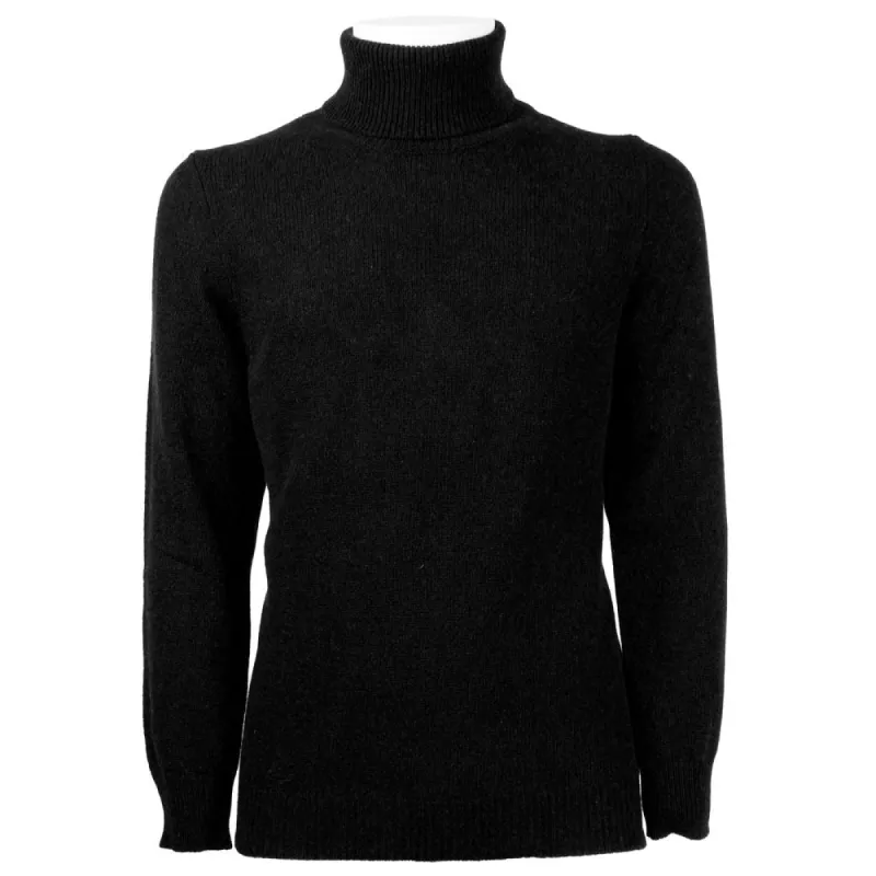 Elegant Men's Cashmere Turtleneck Sweater sold by Louxly