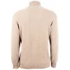 Elegant Beige Cashmere Turtleneck Sweater sold by Louxly