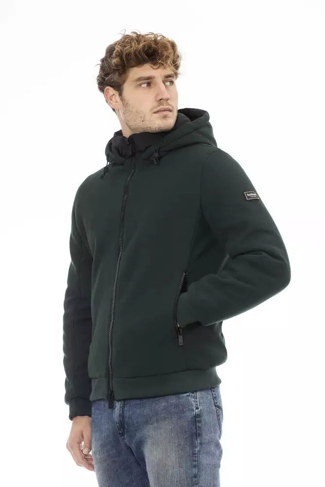 Green Polyester Men Jacket sold by Louxly product image thumbnail 2