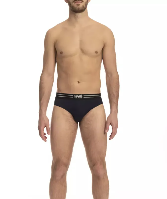 Blue Cotton Men Underwear Pack sold by Louxly