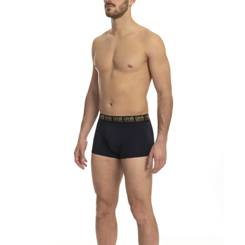 Blue Cotton Men Underwear made by Louxly