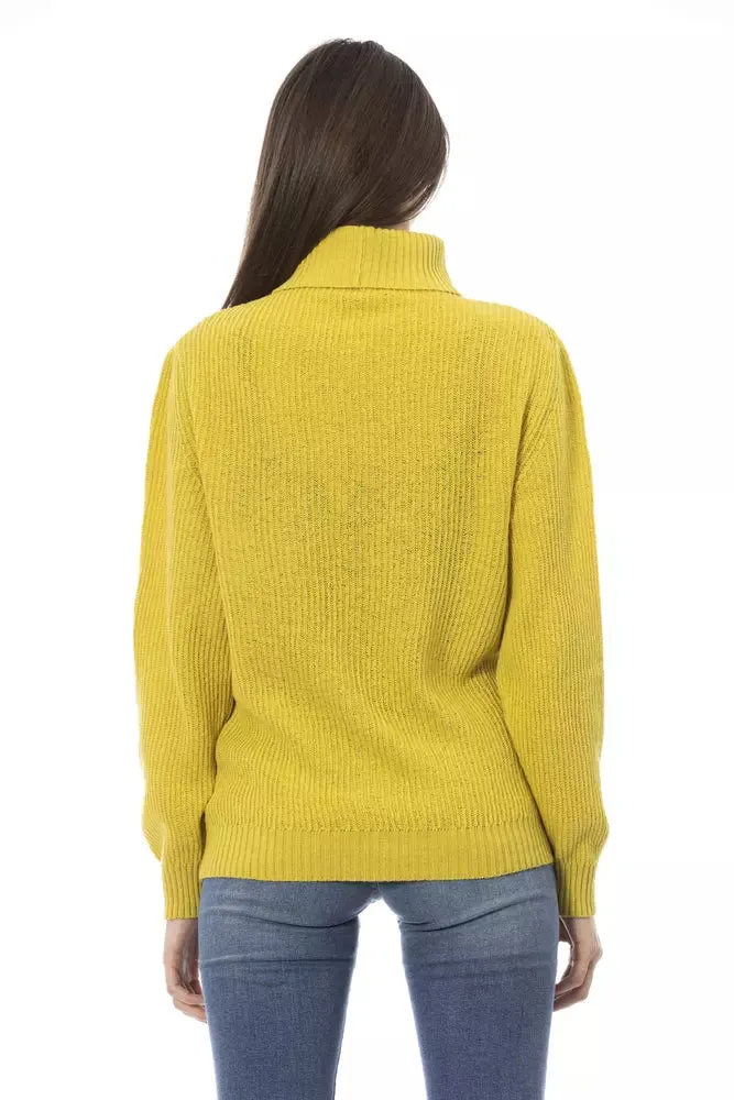 Yellow Wool Women Sweater sold by Louxly product image thumbnail 3