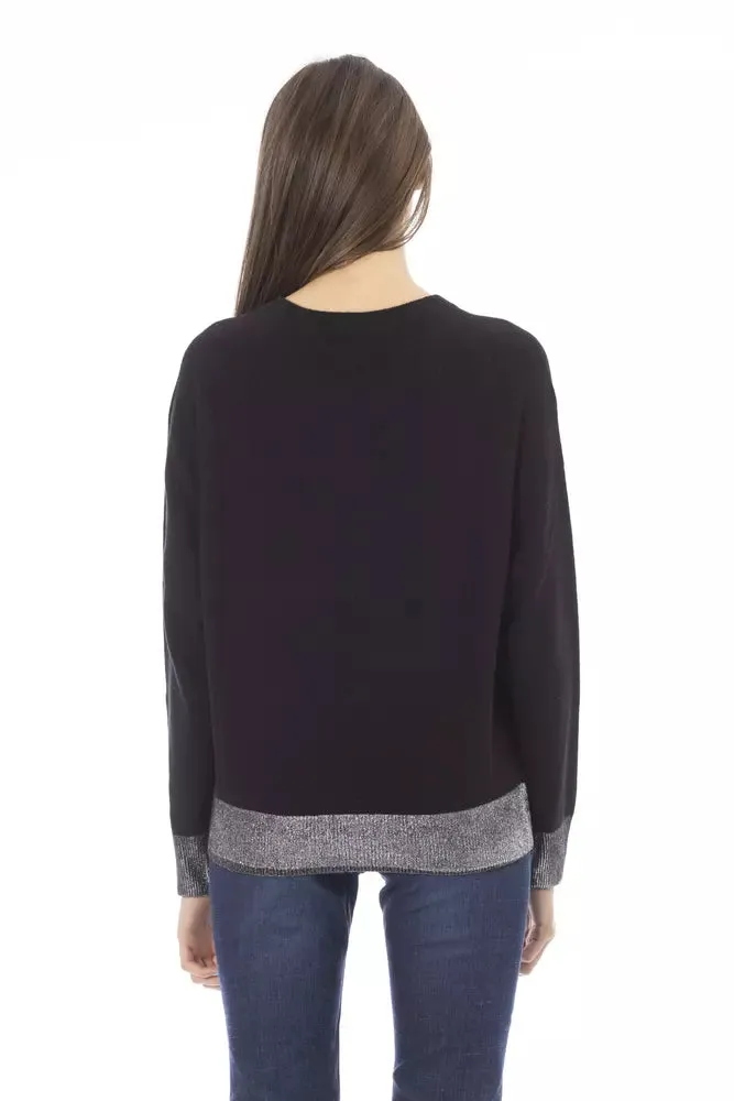 Black Wool Women Sweater sold by Louxly product image thumbnail 3