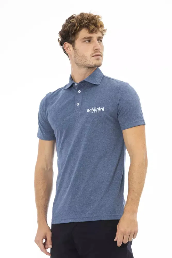 Blue Cotton Men Polo sold by Louxly product image thumbnail 2