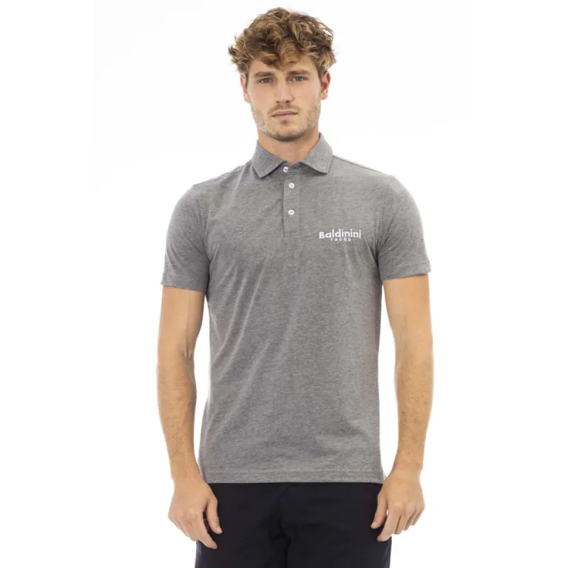 Gray Cotton Men Polo sold by Louxly