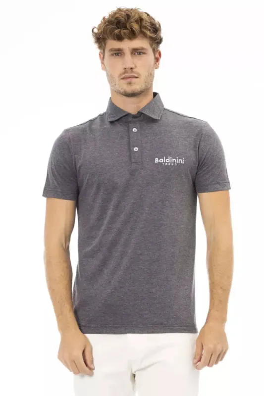 Gray Cotton Men Polo sold by Louxly