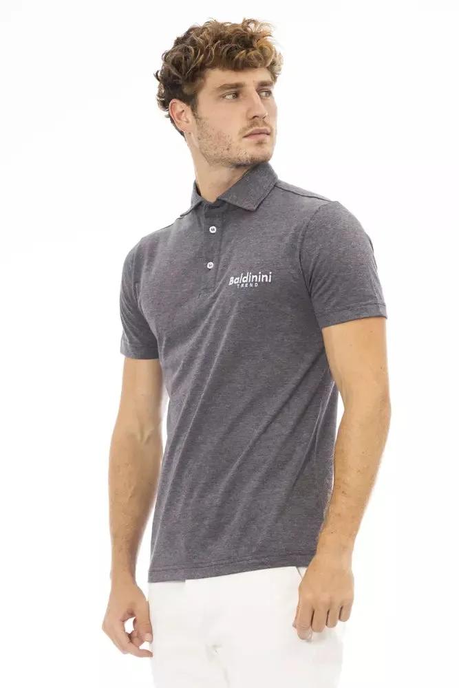 Gray Cotton Men Polo sold by Louxly product image thumbnail 2